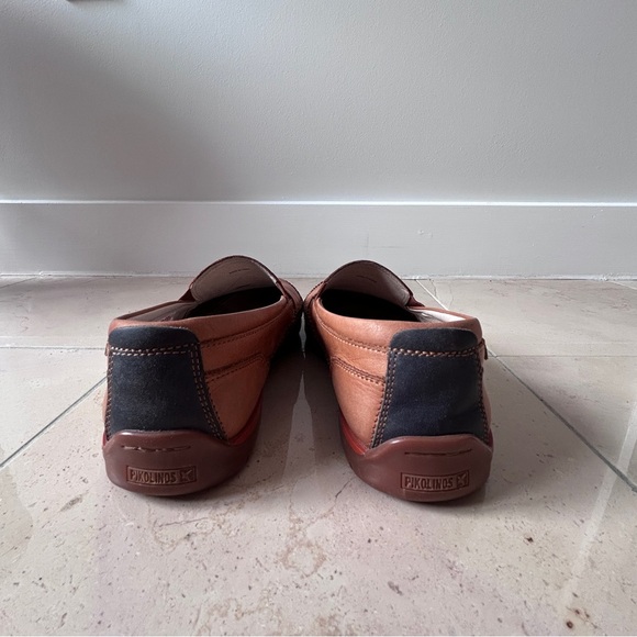 Pikolino's Men's Slip on Loafers Size EU40 (approx 7.5 US) Leather Tan Old Money - Picture 6 of 12